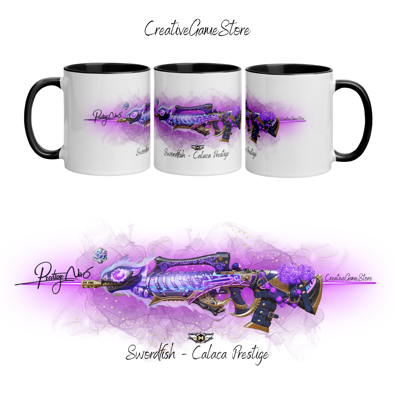 Mug CODM - Swordfish - Calaca Prestige