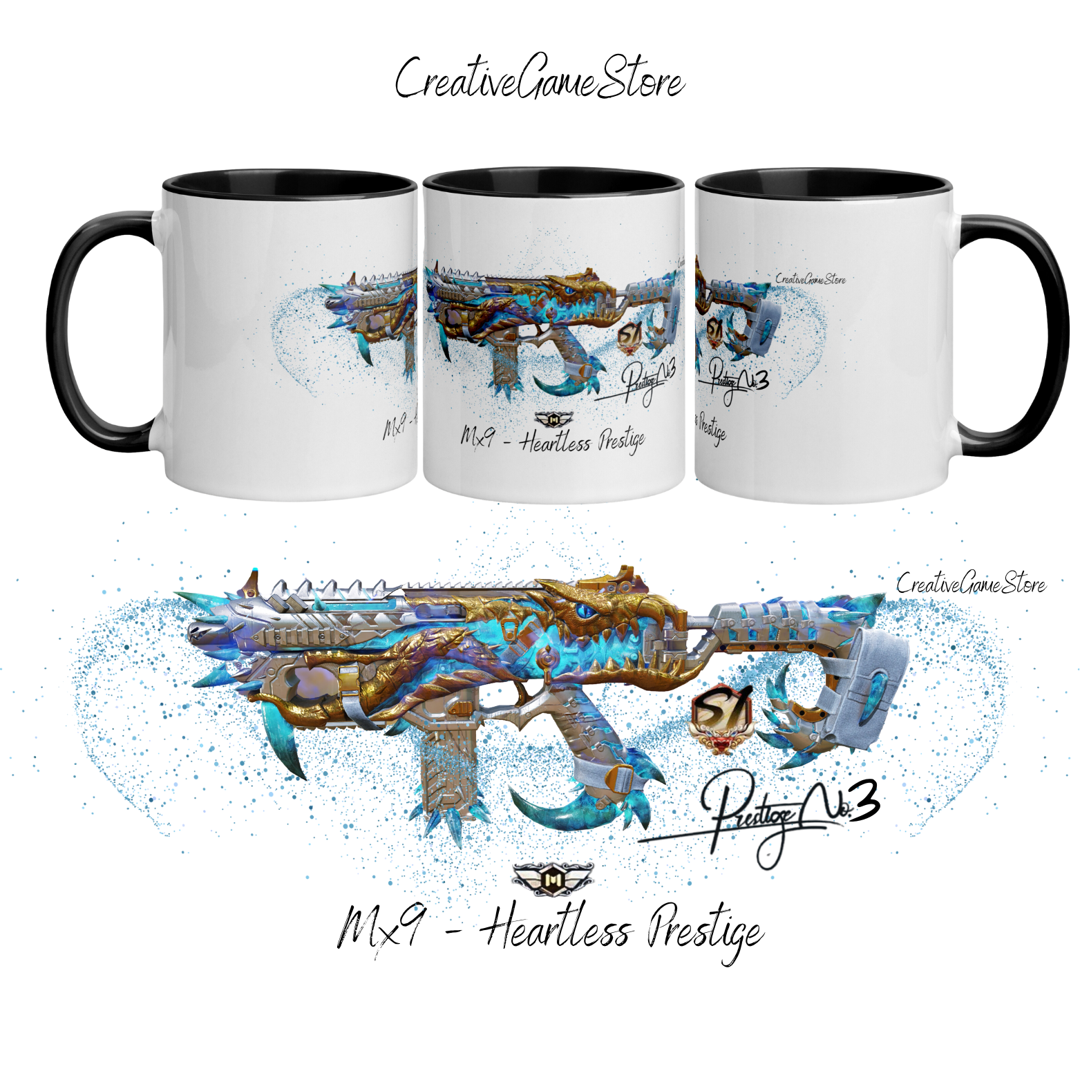 Mug CODM - Mx9 - Heartless Prestige