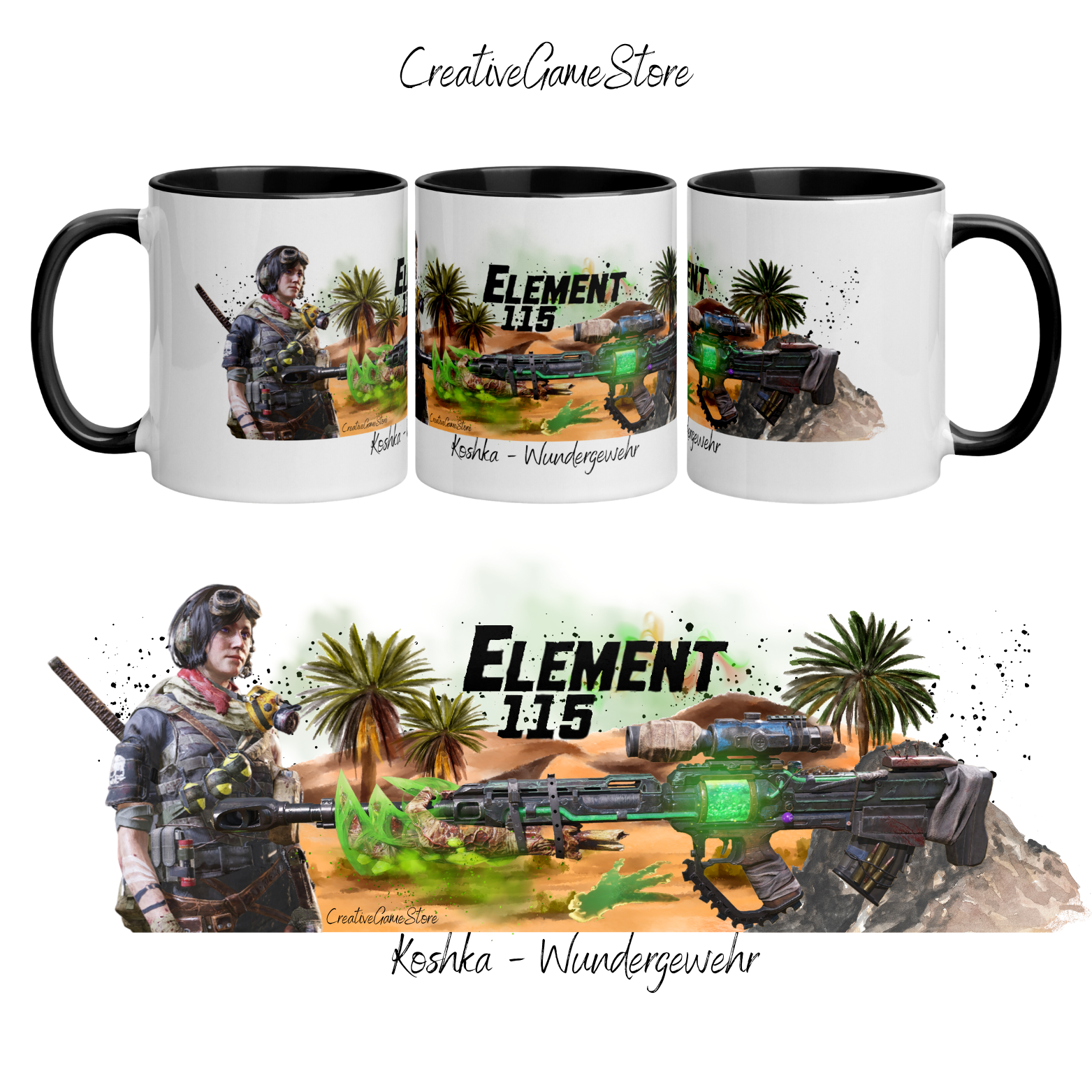 Mug CODM - Koshka - Wundergewehr