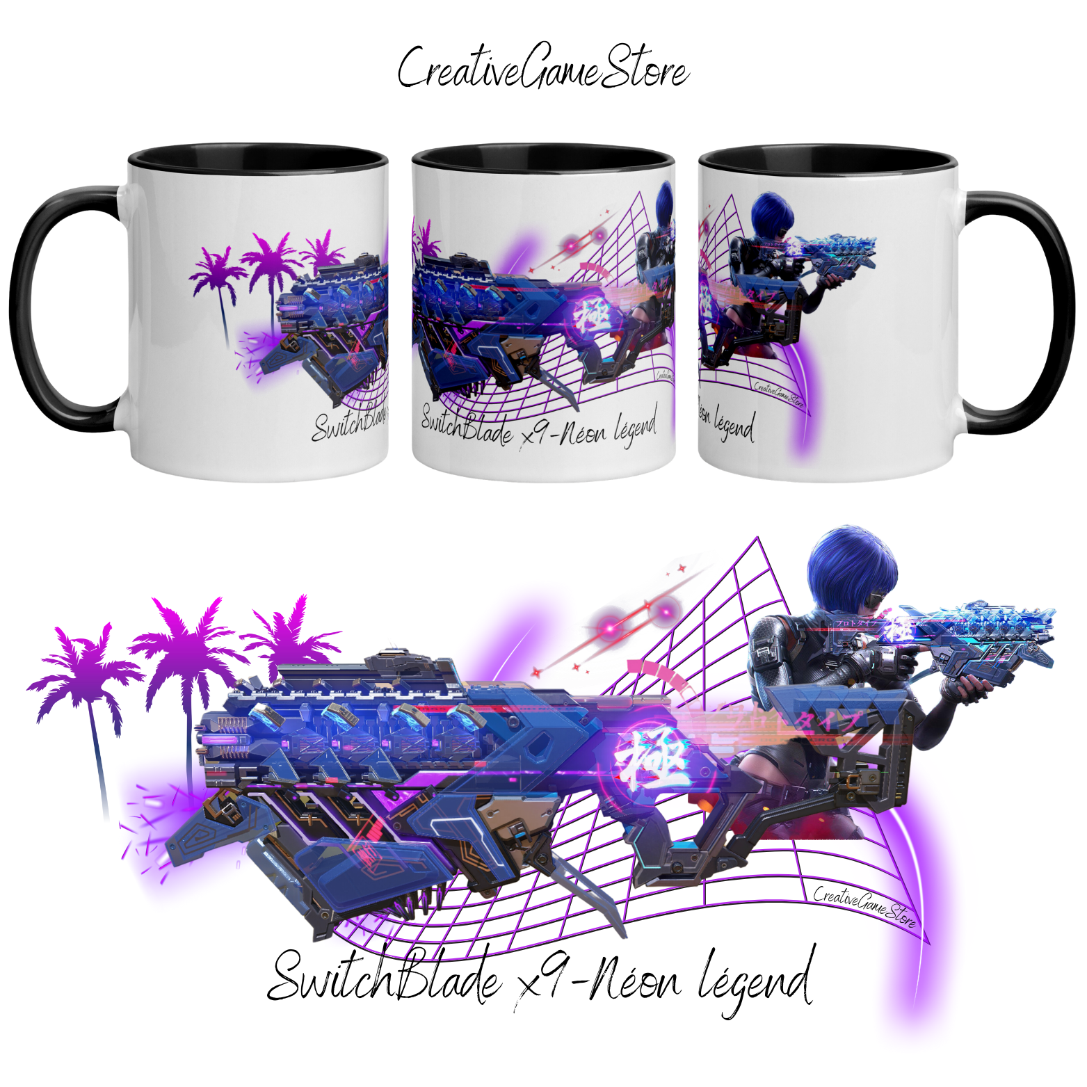 Mug CODM - SwitchBlade x9-Néon légend